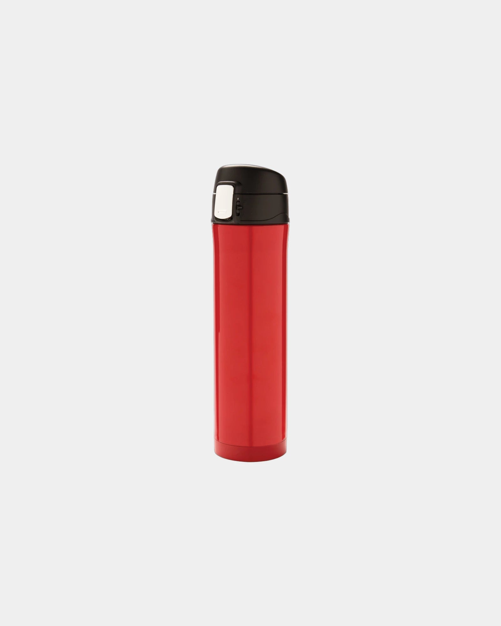 Gourde isotherme acier recyclé 450ml à personnaliser - Rouge
