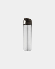 Gourde isotherme acier recyclé 450ml à personnaliser - Argent