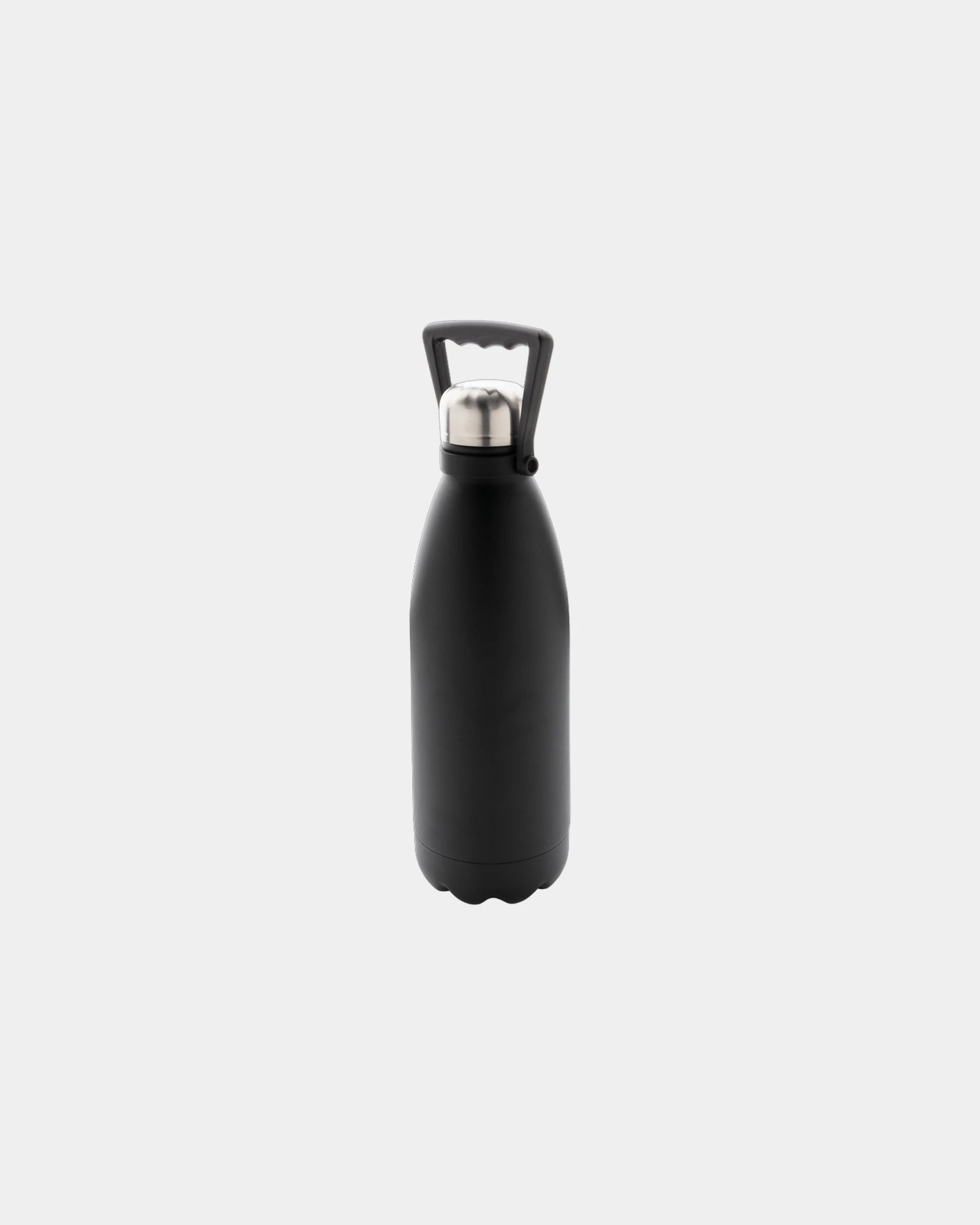 Bouteille isotherme 1.5L en acier inoxydable recyclé à personnaliser - Noir