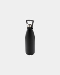 Bouteille isotherme 1.5L en acier inoxydable recyclé à personnaliser - Noir