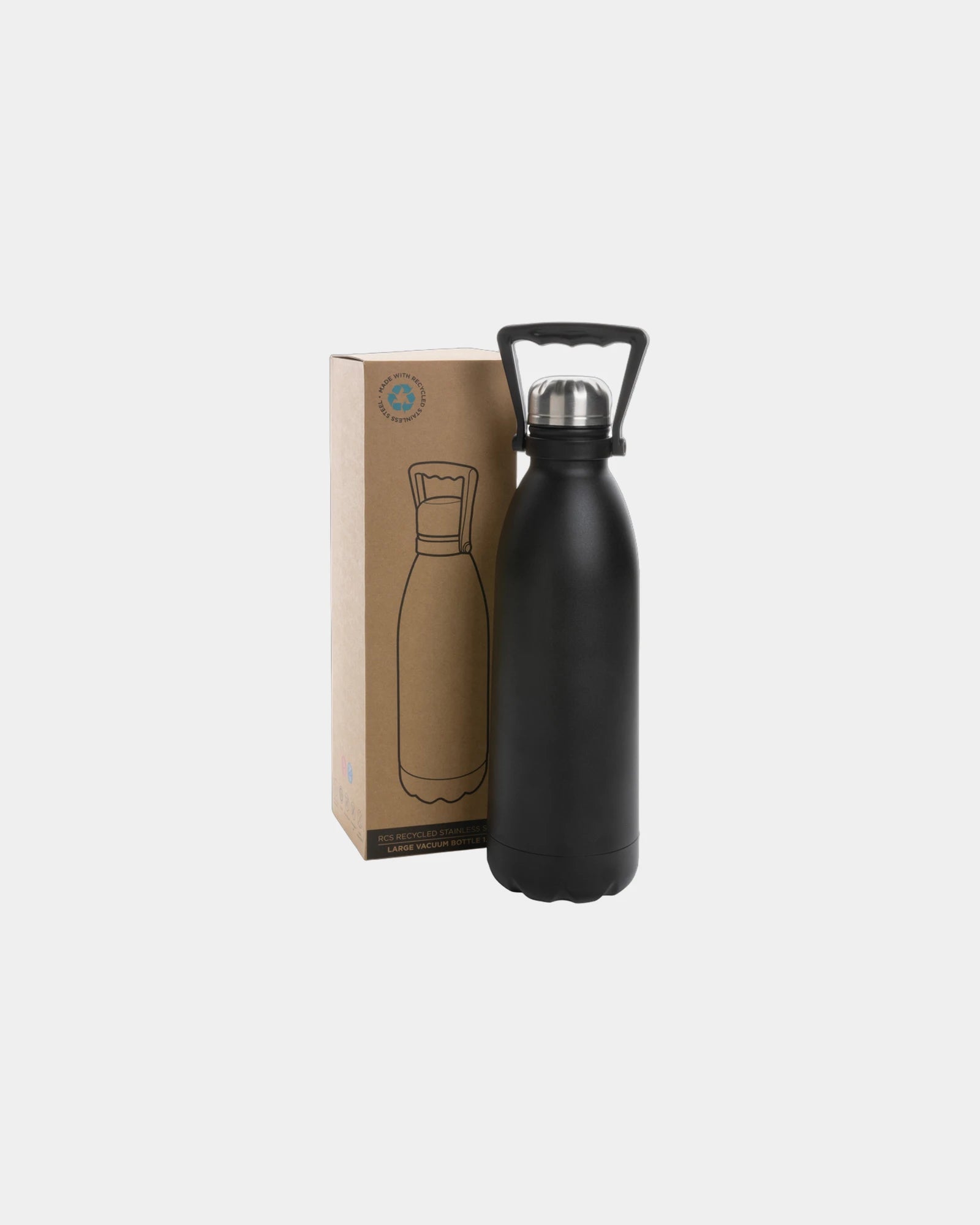 Bouteille isotherme 1.5L en acier inoxydable recyclé à personnaliser - 3