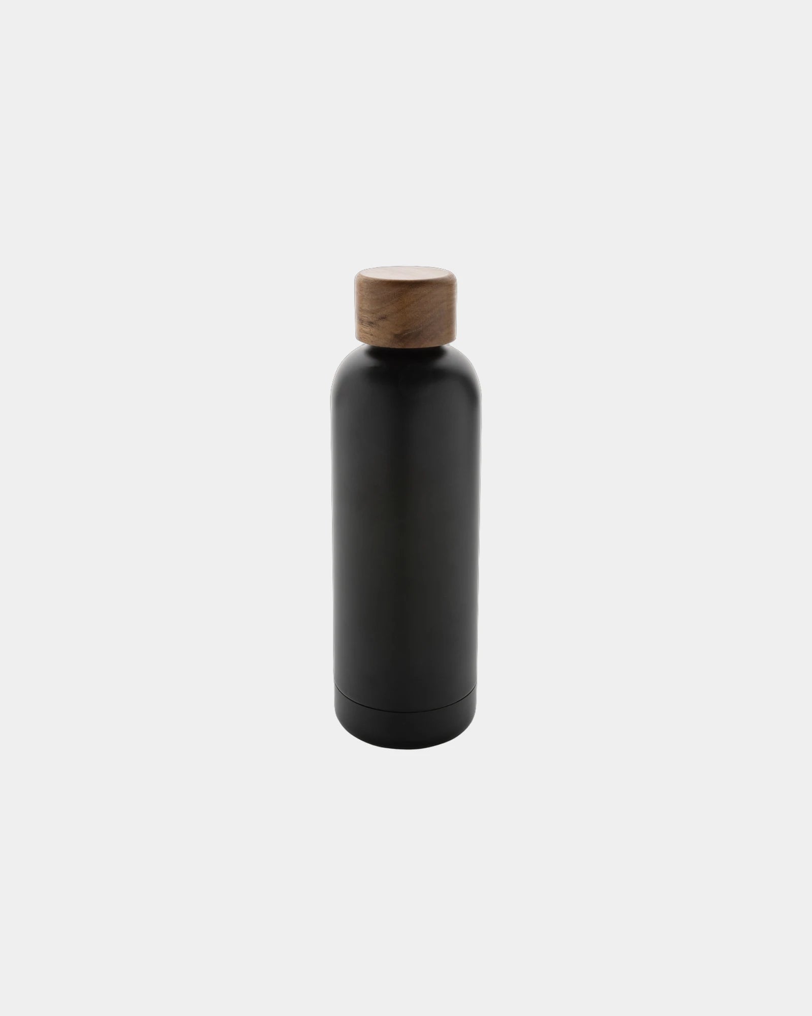 Bouteille isotherme acier inoxydable recyclé 500ml à personnaliser - Noir