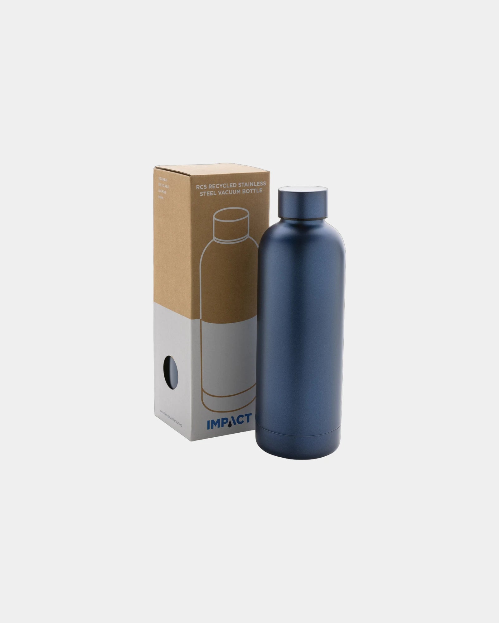 Bouteille isotherme acier inoxydable recyclé 500ml à personnaliser - 22