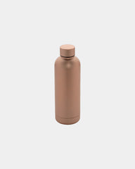 Bouteille isotherme acier inoxydable recyclé 500ml à personnaliser - Marron