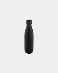 Bouteille inox recyclé 500ml à personnaliser - Noir