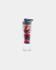 Bouteille d'eau à infusion Tritan 800ml à personnaliser - Bleu
