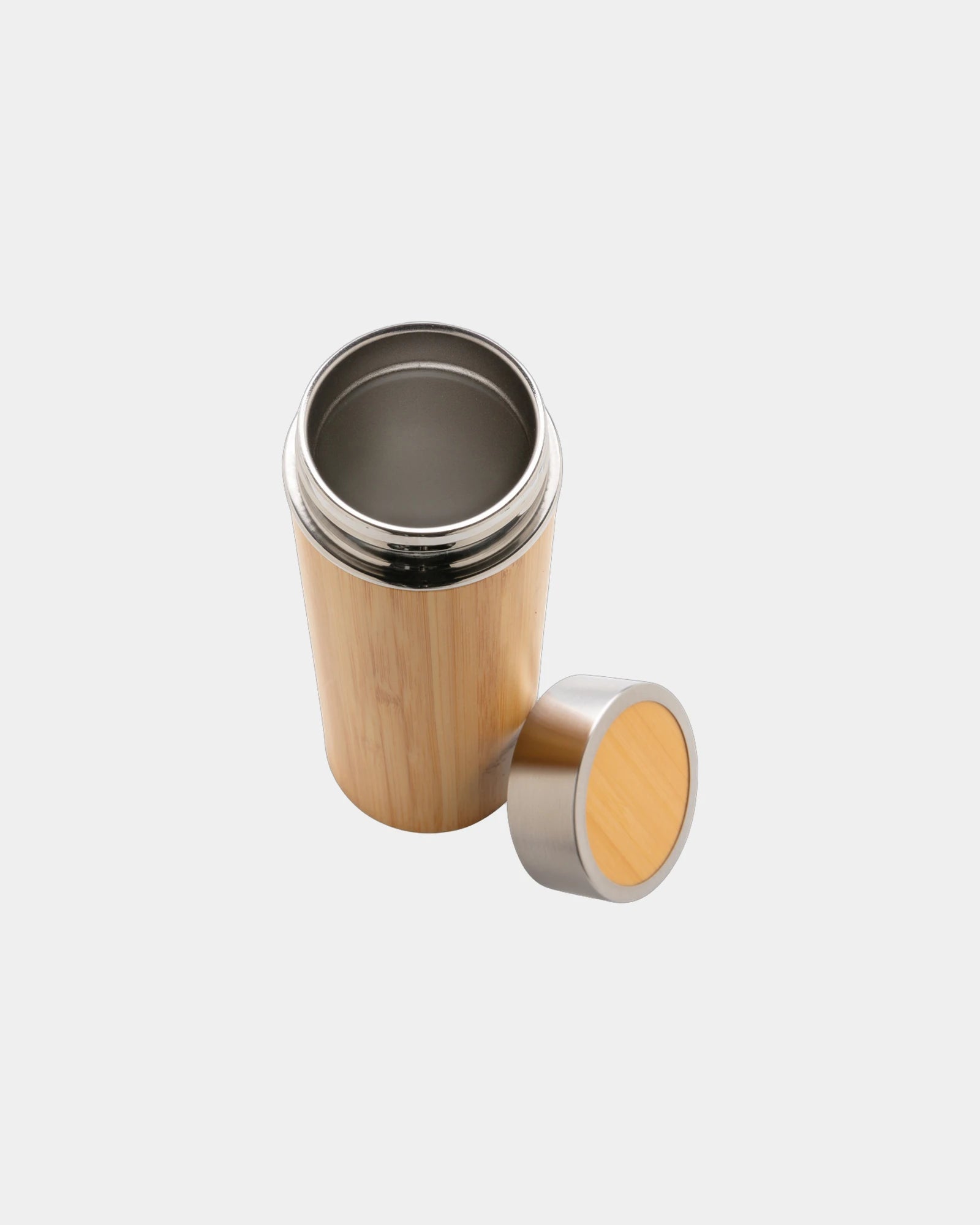 Bouteille isotherme bambou 300ml à personnaliser - 3