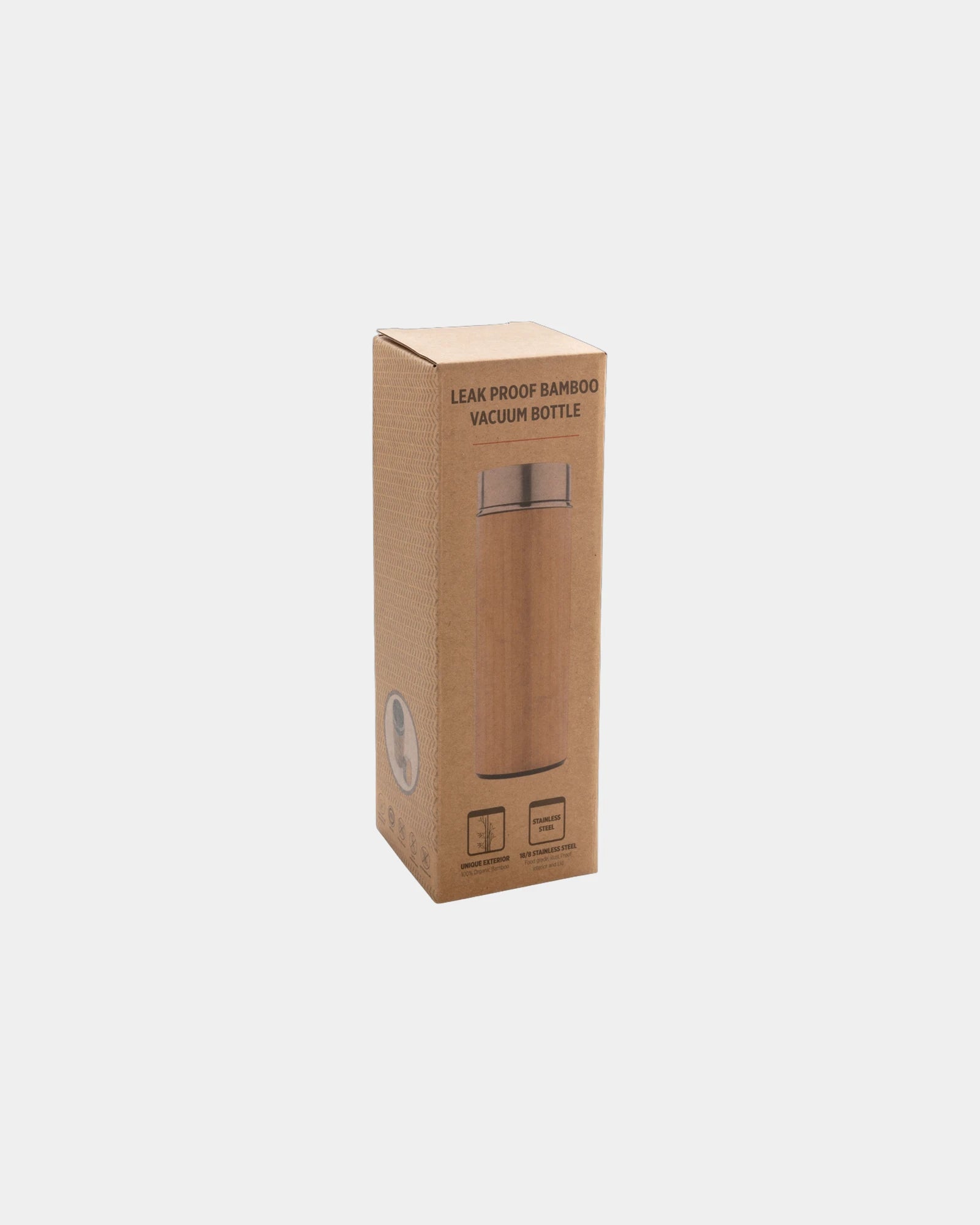Bouteille isotherme bambou 300ml à personnaliser - 5