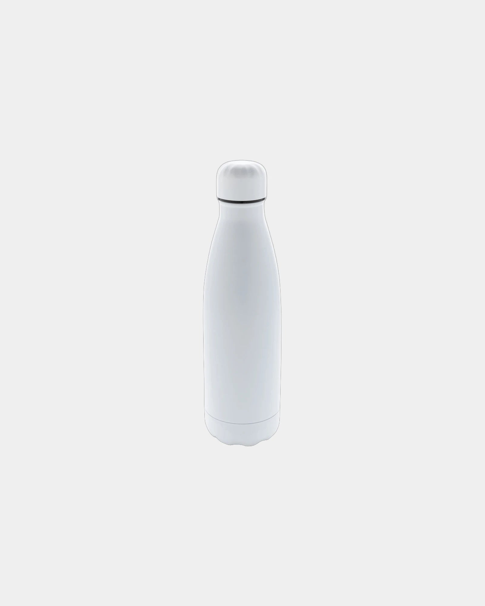 Bouteille isotherme acier 500ml à personnaliser - Blanc