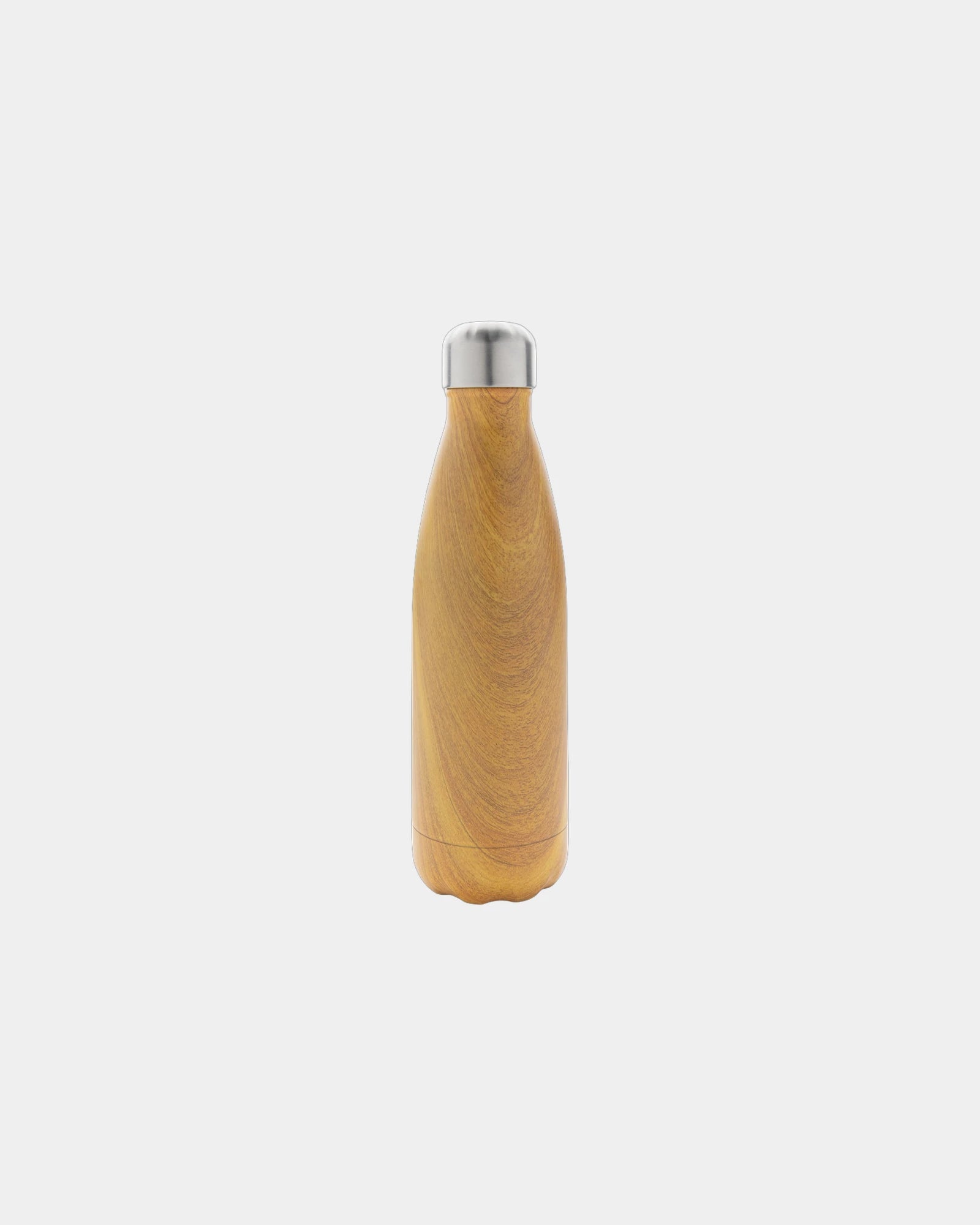Bouteille isotherme acier effet bois 500ml à personnaliser - 1
