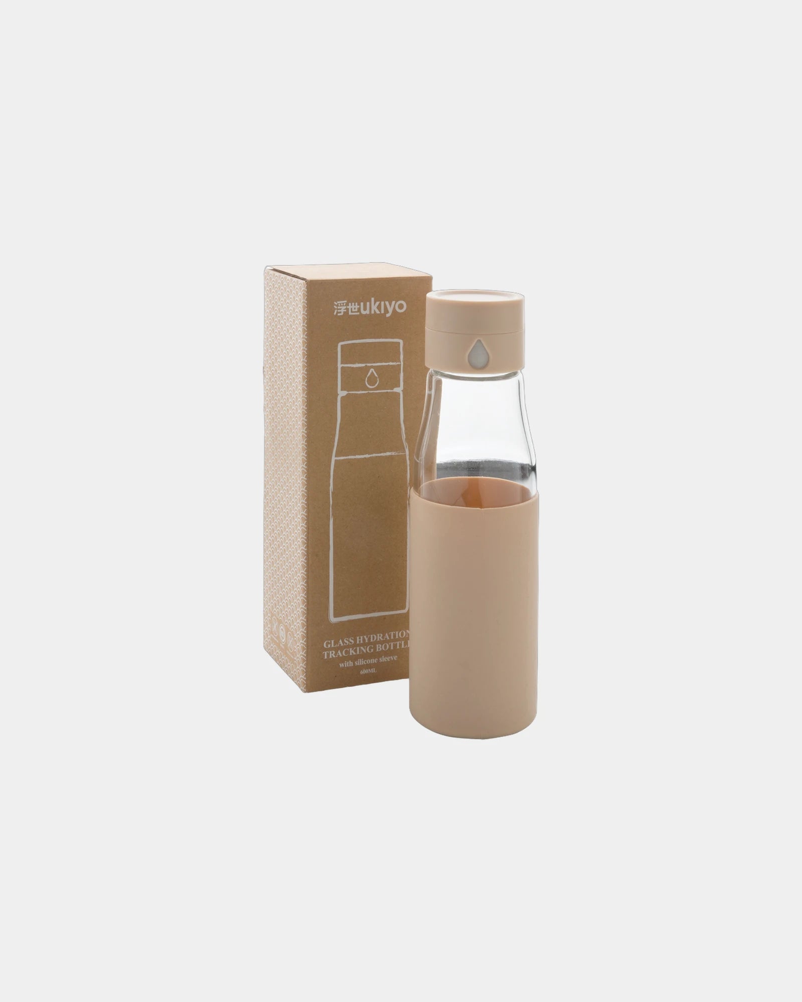Bouteille en verre 600ml Ukiyo à personnaliser - 4