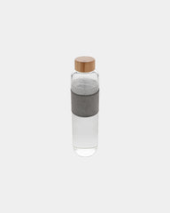Bouteille en verre borosilicate 750ml à personnaliser - Transparent