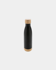 Bouteille isotherme acier inoxydable 520ml à personnaliser - Noir