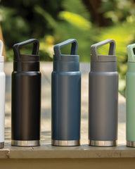 Bouteille isotherme acier inoxydable 650ml à personnaliser - 6