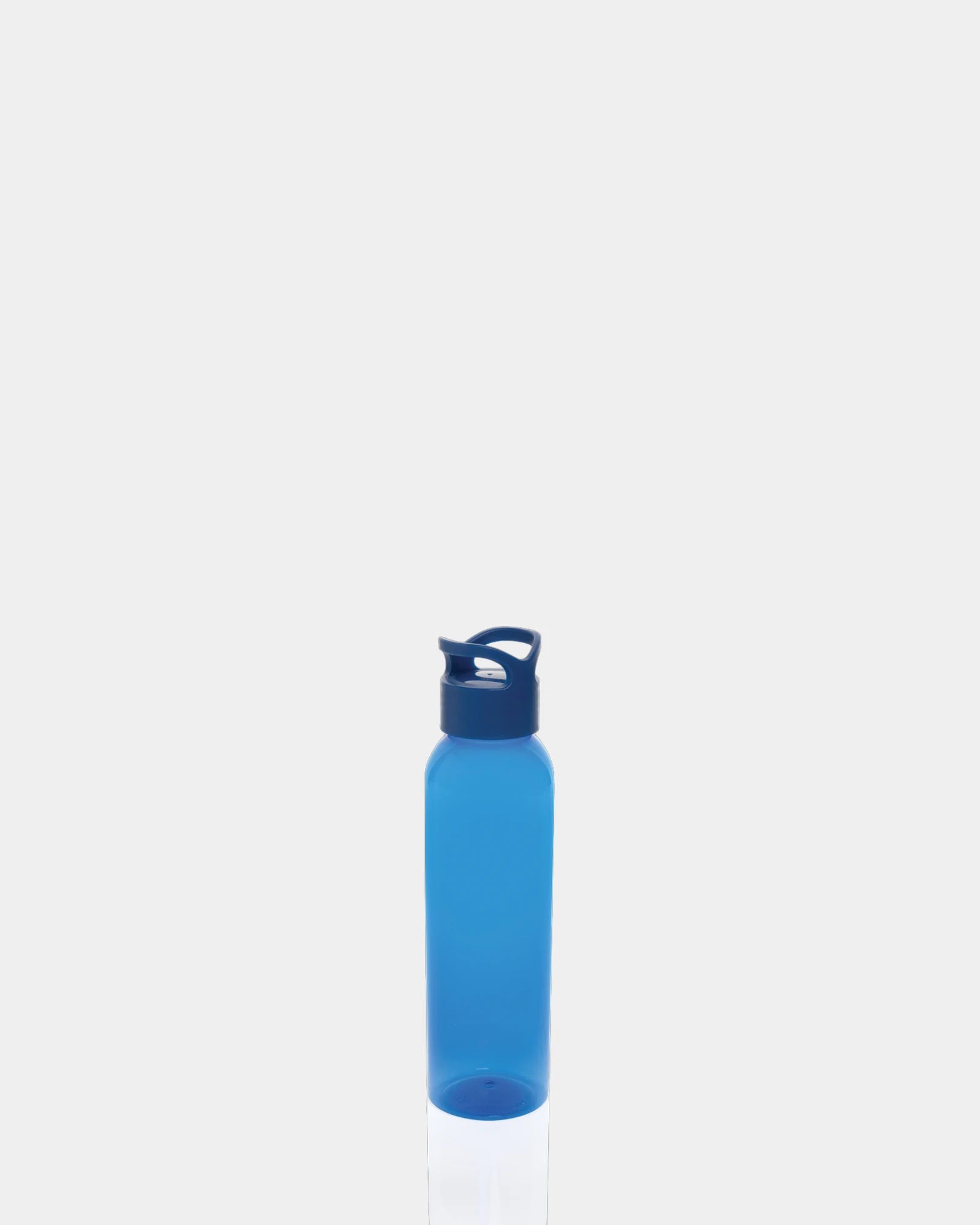 Bouteille d'eau recyclée rPET 650ml à personnaliser - Bleu