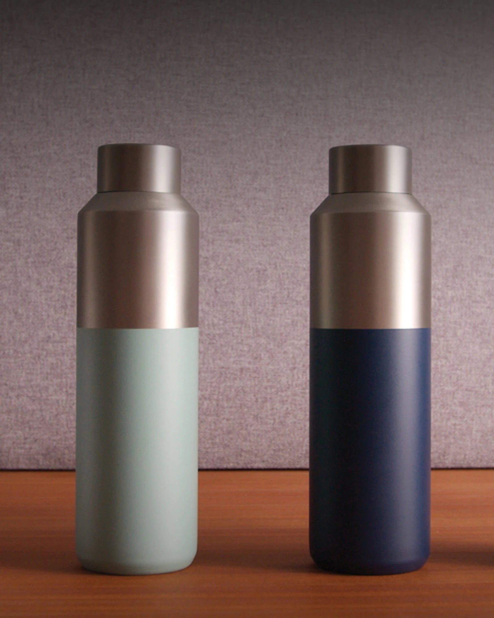 Bouteille d'eau acier recyclé 600ml à personnaliser - 26