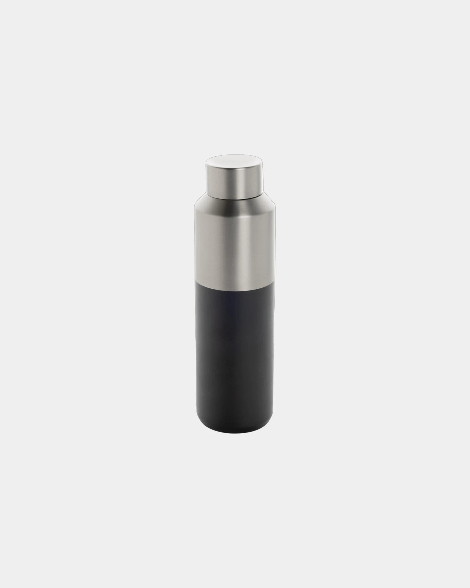 Bouteille d'eau acier recyclé 600ml à personnaliser - Noir