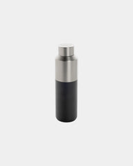 Bouteille d'eau acier recyclé 600ml à personnaliser - Noir