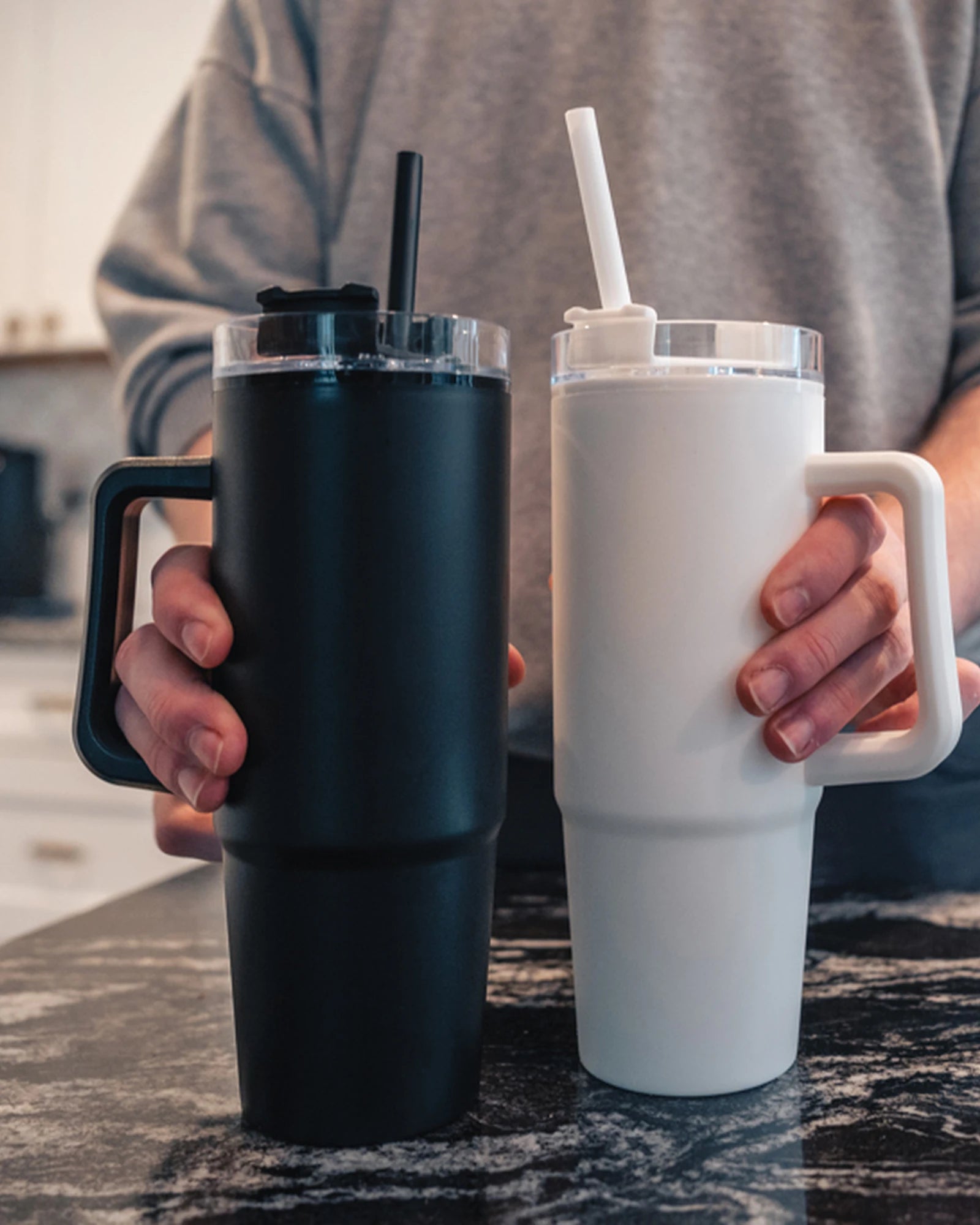 Mug 750ml plastique recyclé à personnaliser - 11