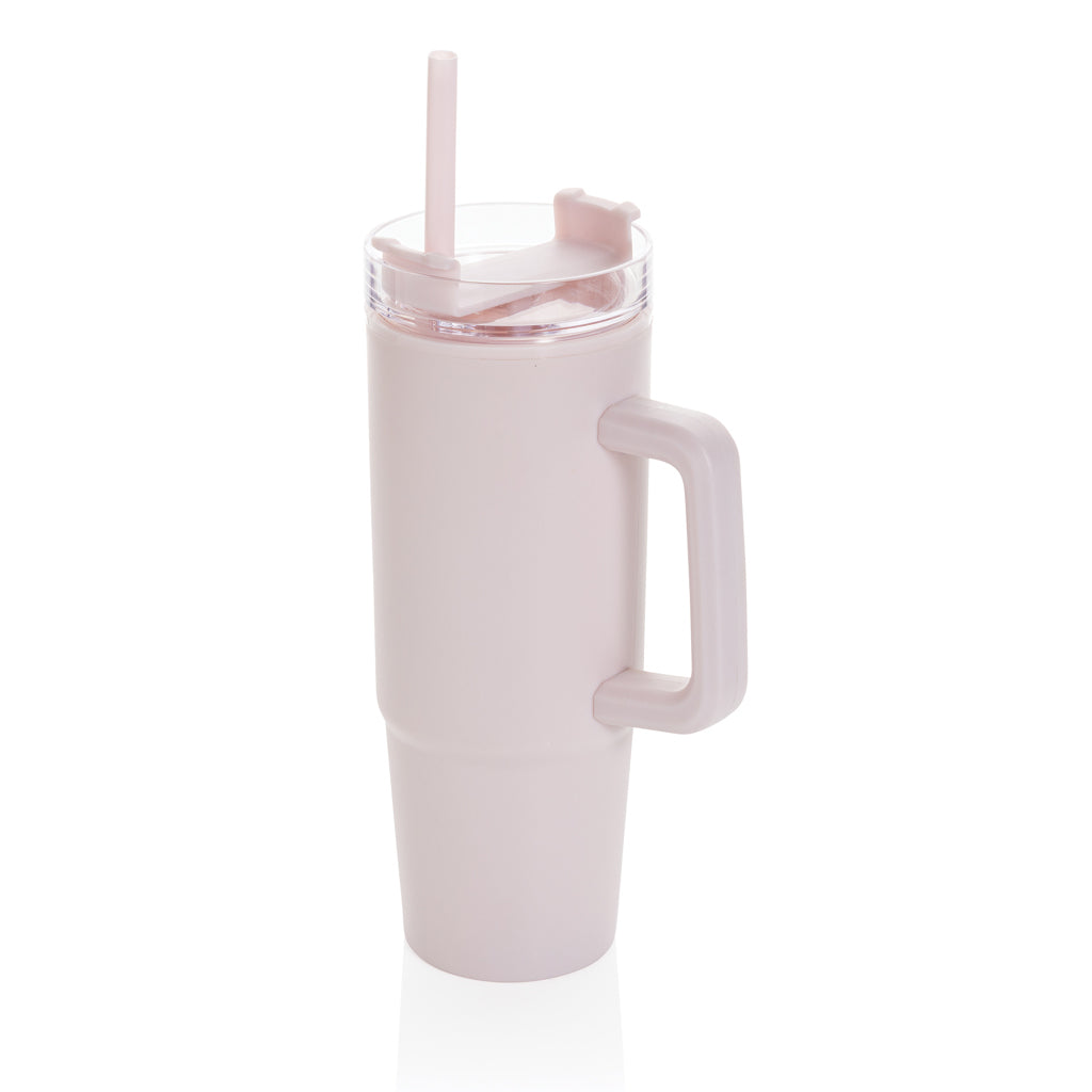 Mug 750ml plastique recyclé à personnaliser - Rose