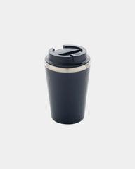 Mug 350ml PP recyclé à double paroi à personnaliser - Bleu Marine