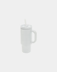 Mug étanche acier inoxydable recyclé 480 ml à personnaliser - Blanc