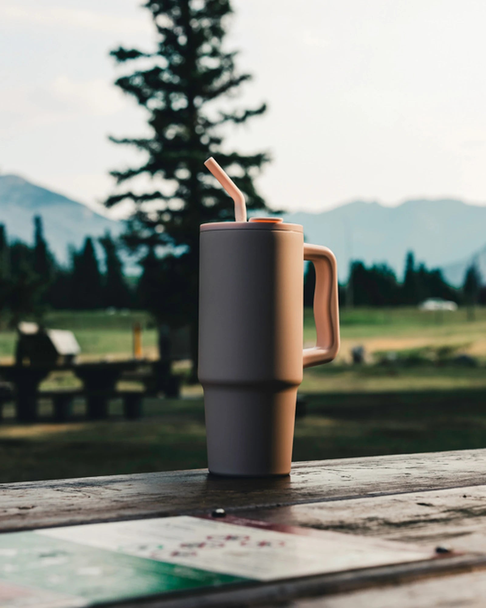 Mug isotherme acier inoxydable recyclé 900ml à personnaliser - 40