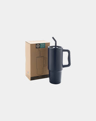 Mug isotherme acier inoxydable recyclé 900ml à personnaliser - 50