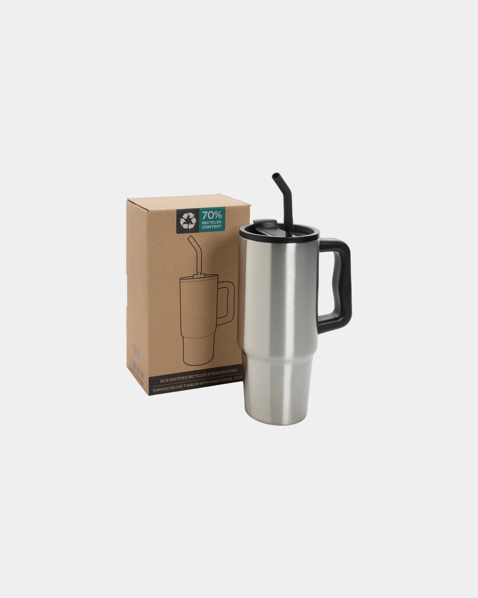 Mug isotherme acier inoxydable recyclé 900ml à personnaliser - 9