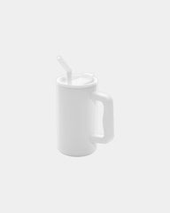 Mug 800ml acier recyclé à personnaliser - Blanc