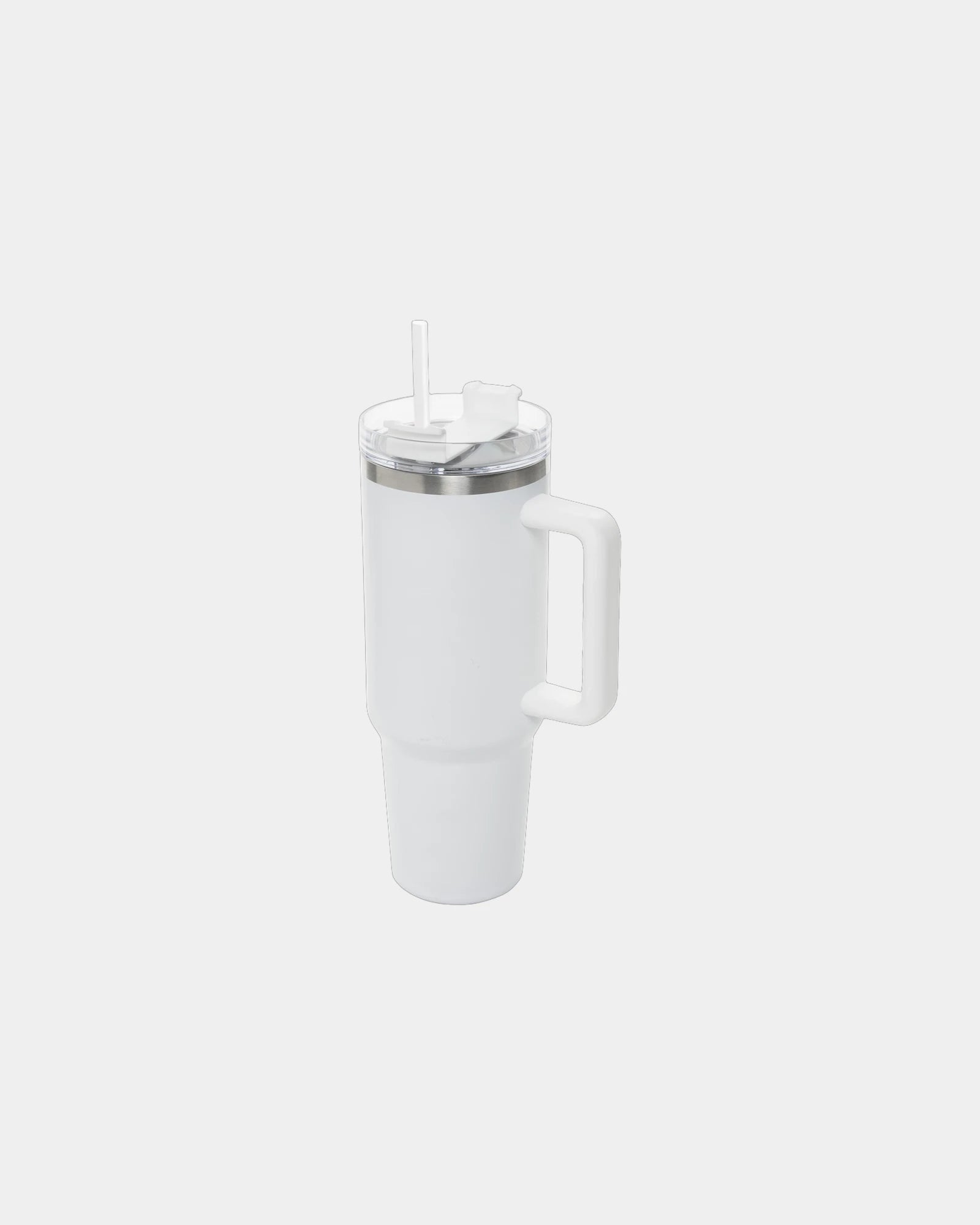 Mug acier recyclé 1.2L Peakflow à personnaliser - Blanc