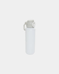 Bouteille d'eau acier recyclé 600ml à personnaliser - Blanc