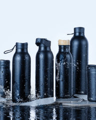 Bouteille isotherme acier recyclé Avior 1L à personnaliser - 8