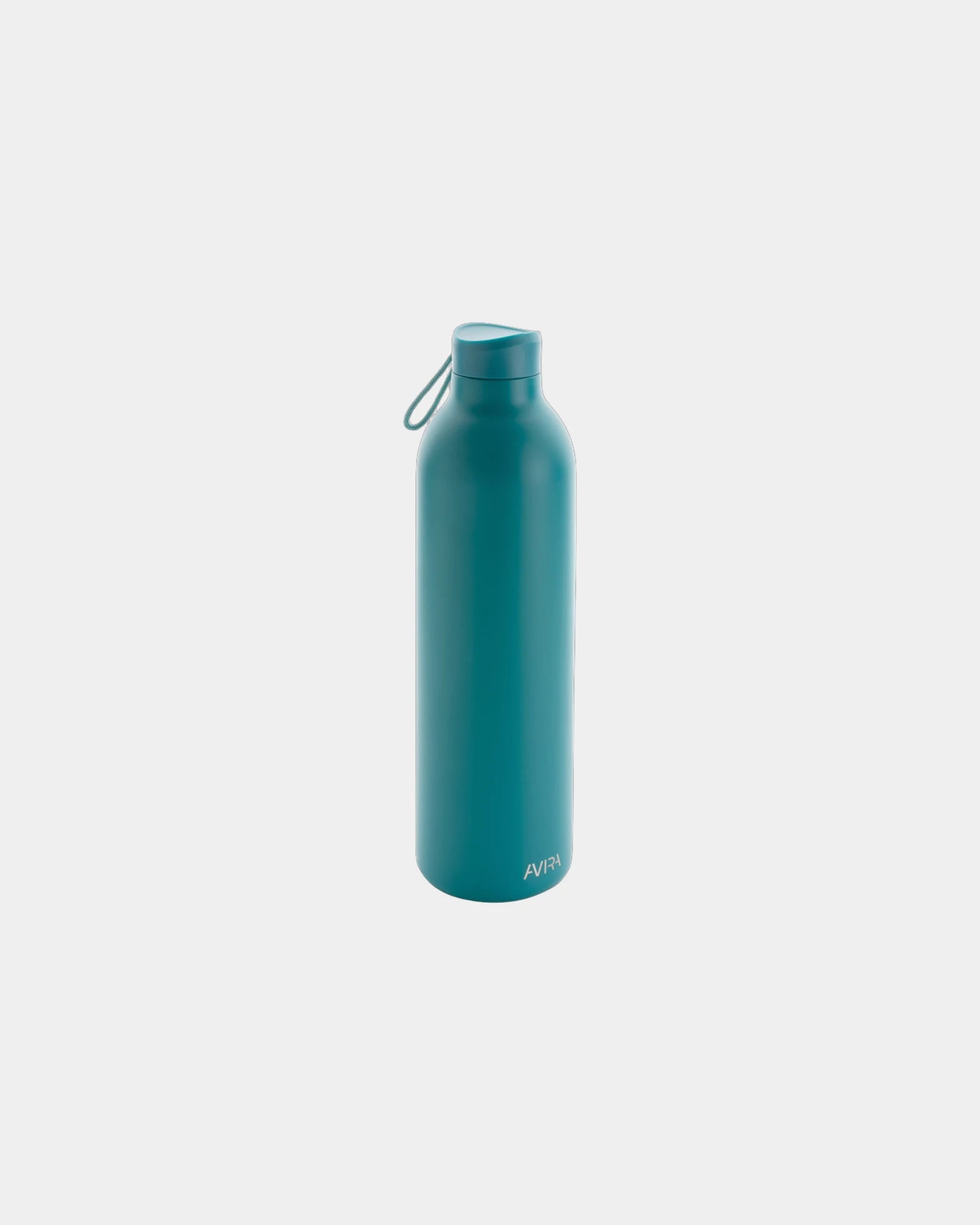 Bouteille isotherme acier recyclé Avior 1L à personnaliser - Turquoise