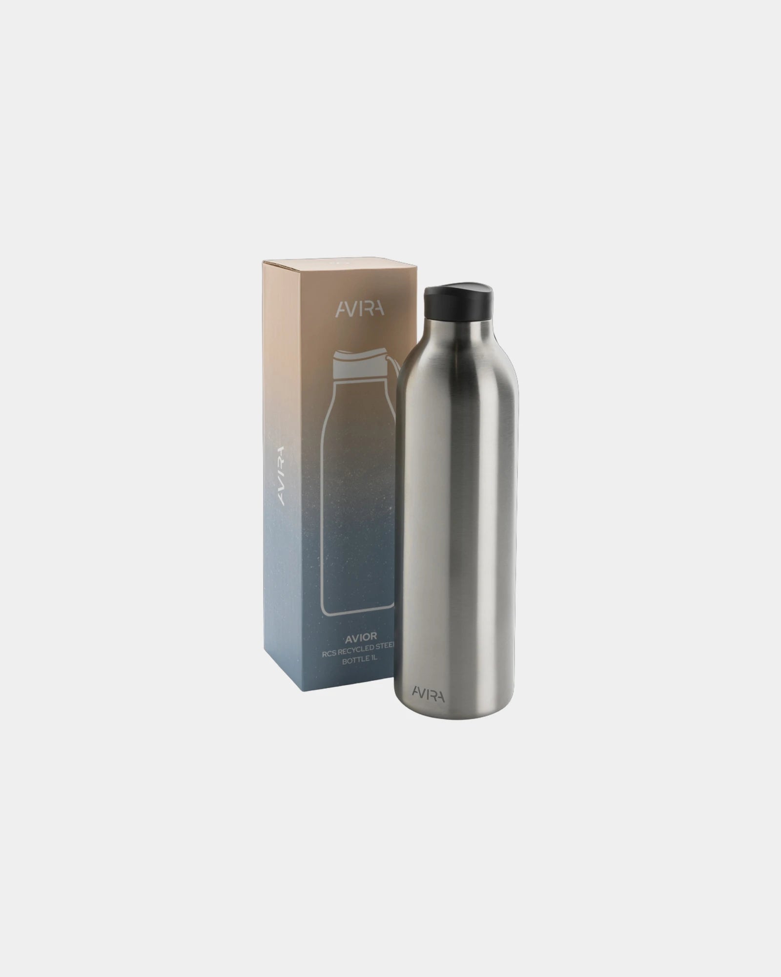 Bouteille isotherme acier recyclé Avior 1L à personnaliser - 17