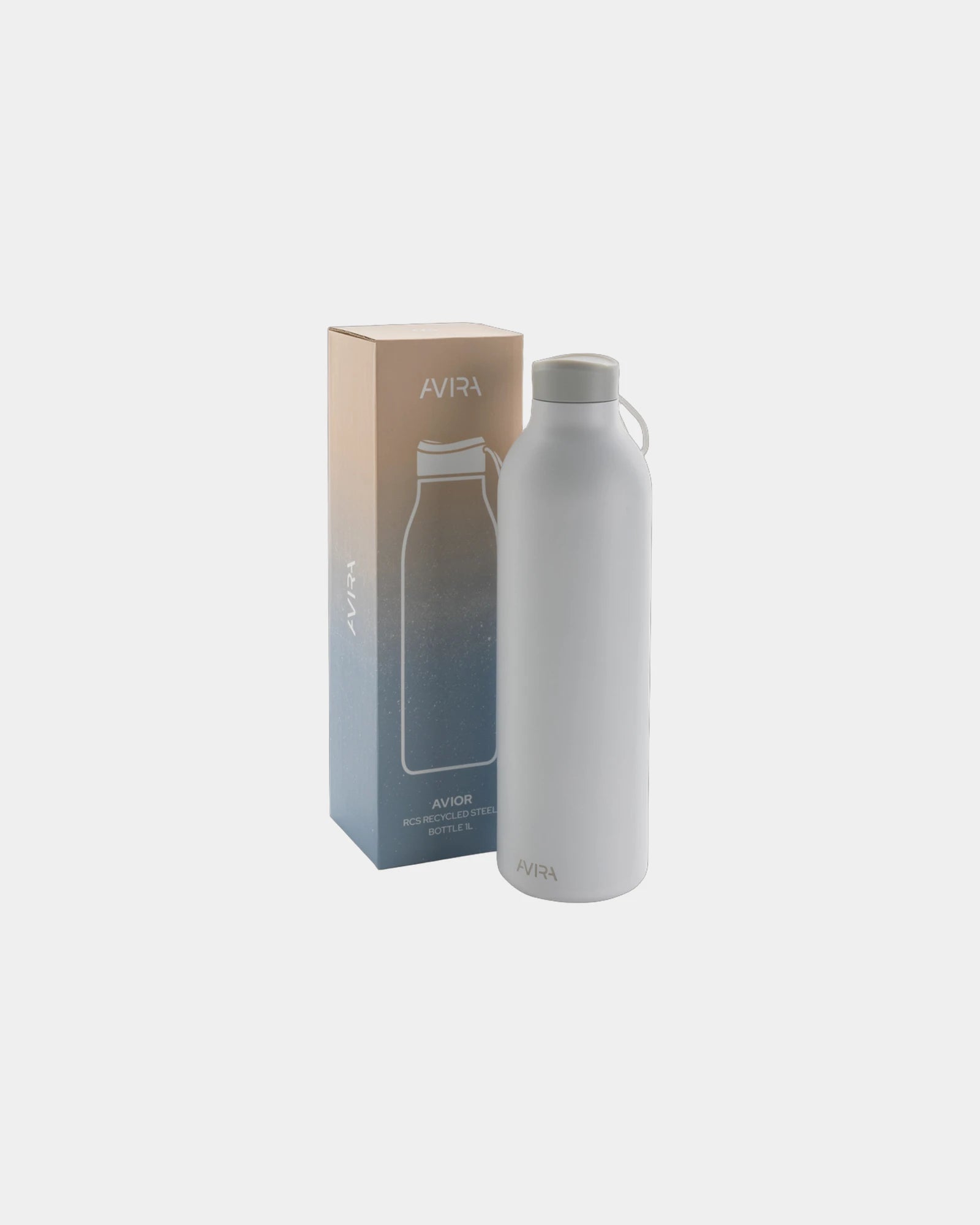 Bouteille isotherme acier recyclé Avior 1L à personnaliser - 31