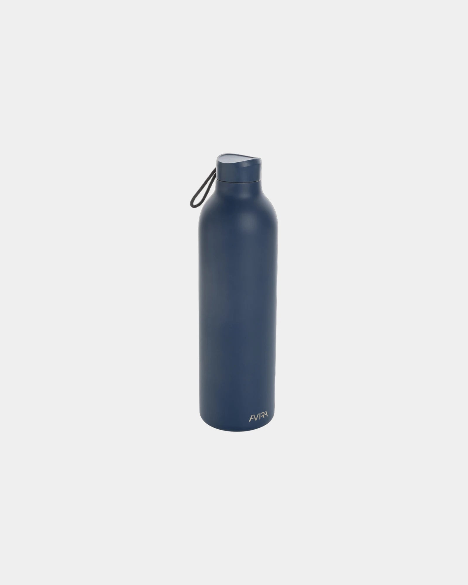 Bouteille isotherme acier recyclé Avior 1L à personnaliser - Bleu Marine