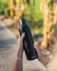 Bouteille isotherme acier recyclé Avior 1L à personnaliser - 9