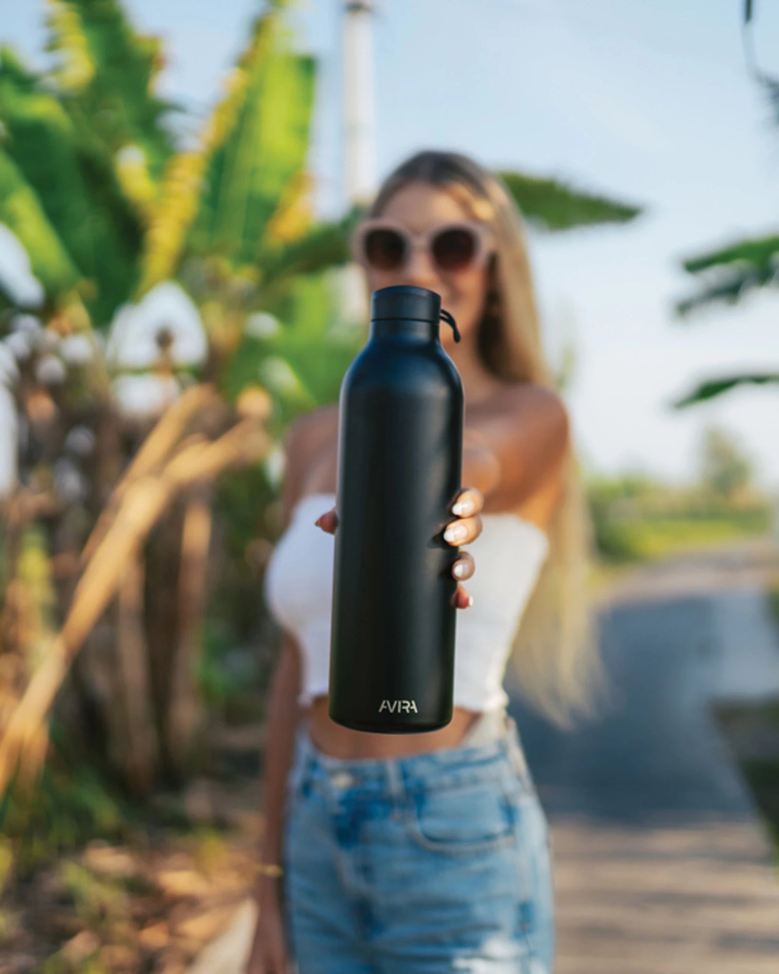 Bouteille isotherme acier recyclé Avior 1L à personnaliser - 10