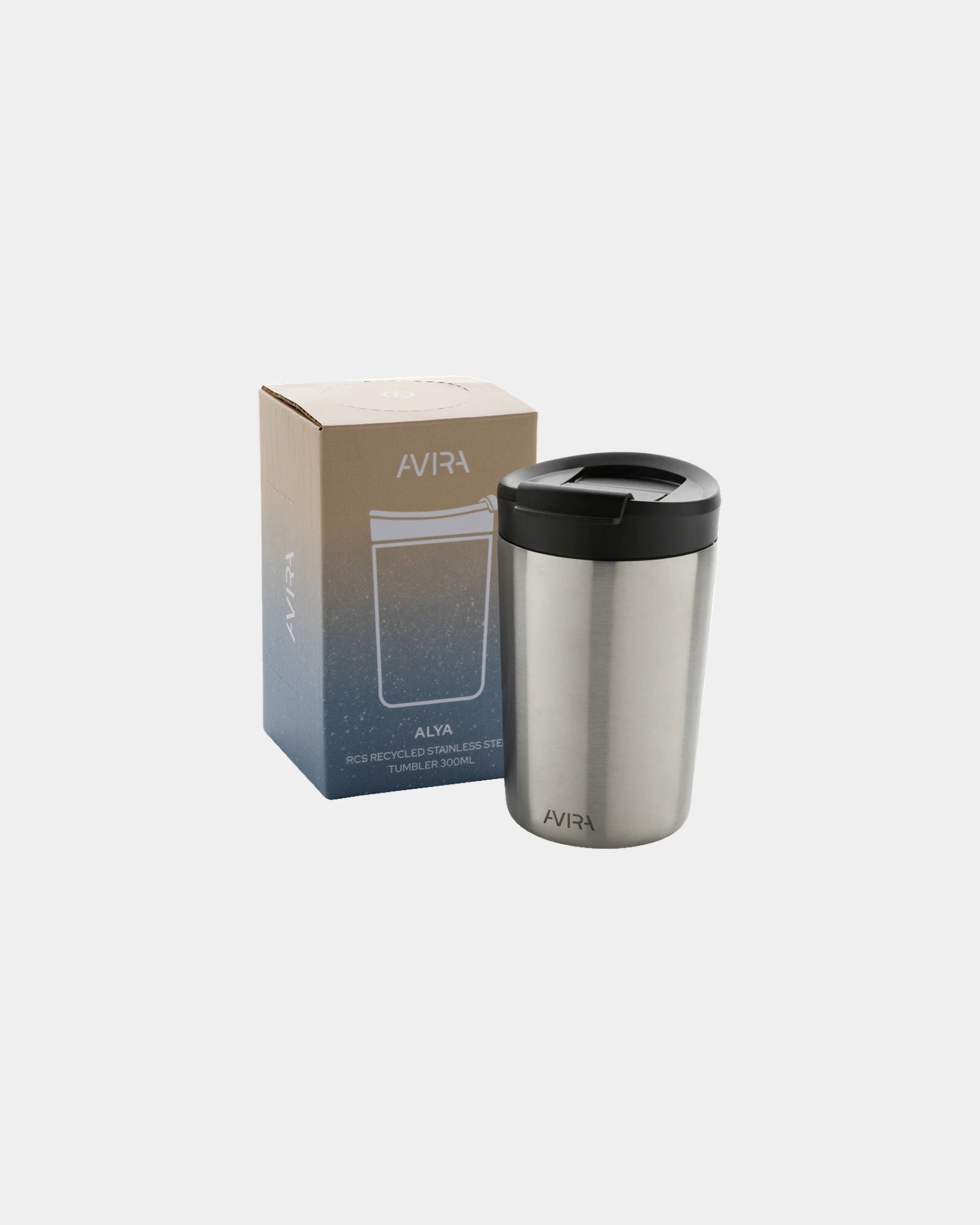 Mug acier recyclé Alya 300ml à personnaliser