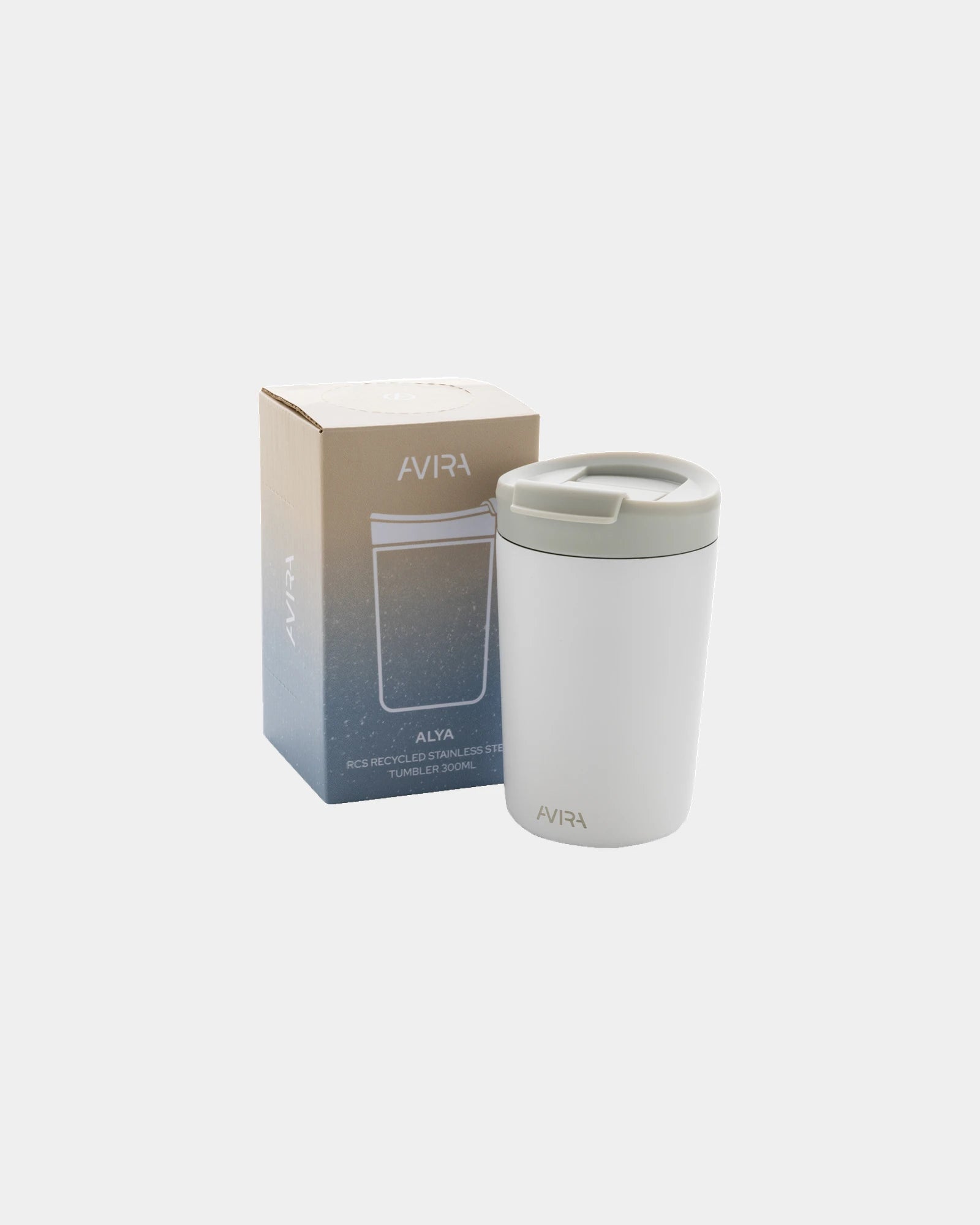 Mug acier recyclé Alya 300ml à personnaliser