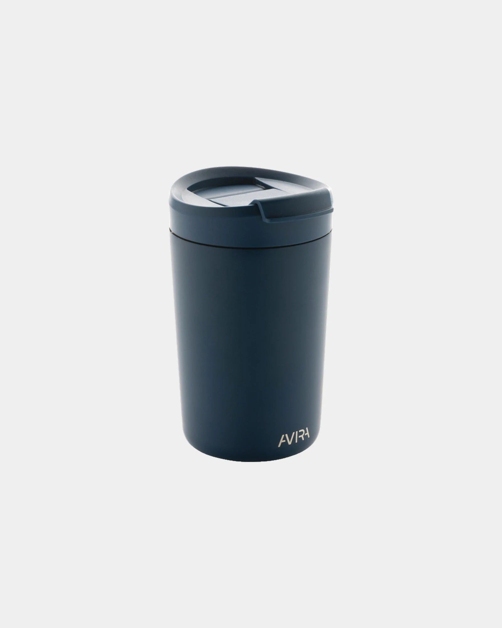 Mug acier recyclé Alya 300ml à personnaliser - Bleu Marine