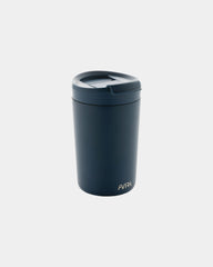 Mug acier recyclé Alya 300ml à personnaliser - Bleu Marine
