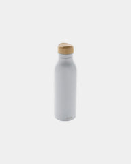 Bouteille inox recyclé Avira Alcor 600ml à personnaliser - Blanc