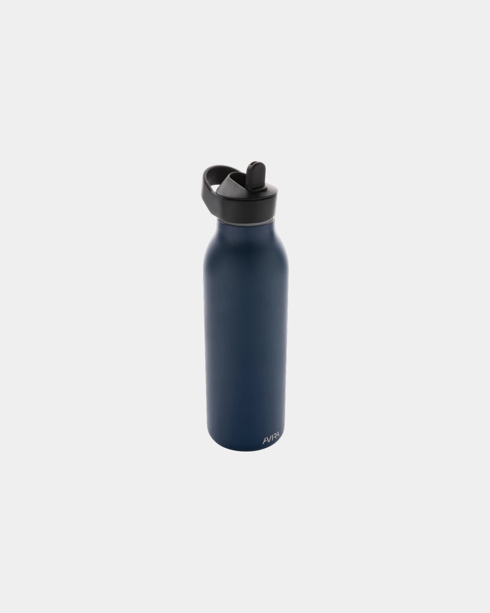 Bouteille inox recyclé RCS Avira Ara 500ml à personnaliser - Bleu Marine