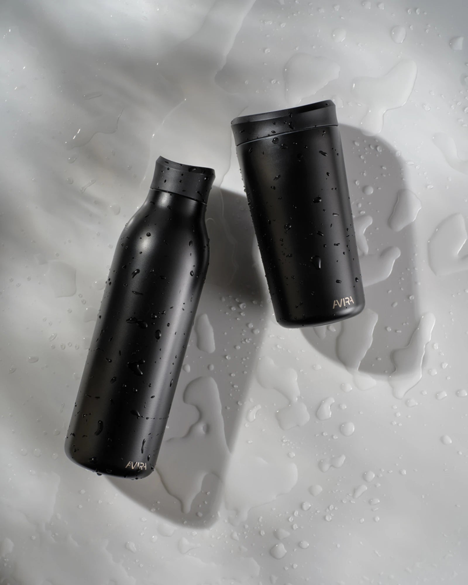 Bouteille d'eau acier recyclé Alok 600ml à personnaliser - 8