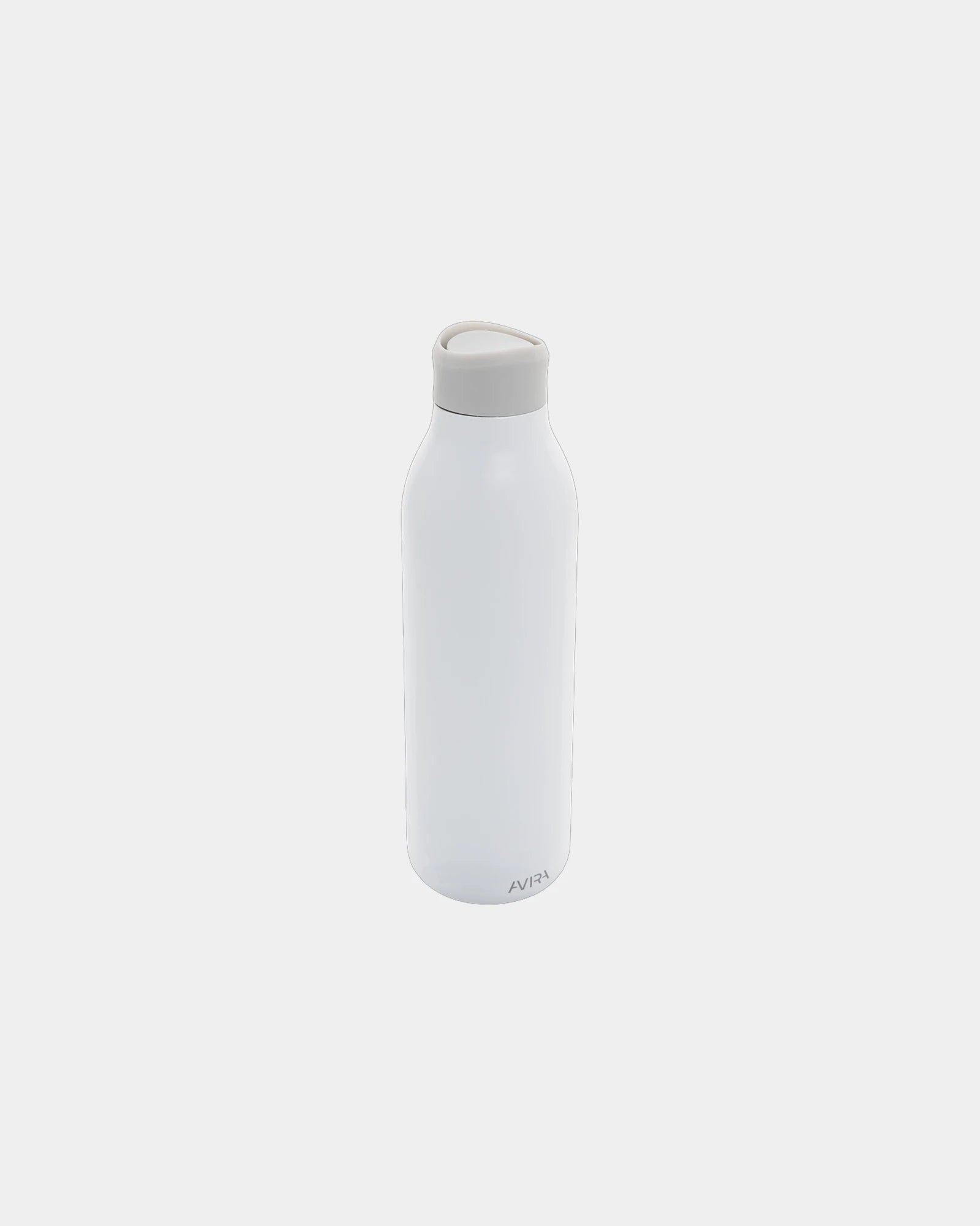 Bouteille d'eau acier recyclé Alok 600ml à personnaliser - Blanc