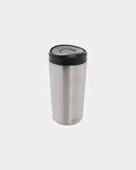 Mug acier recyclé 400ml Alix à personnaliser - Argent