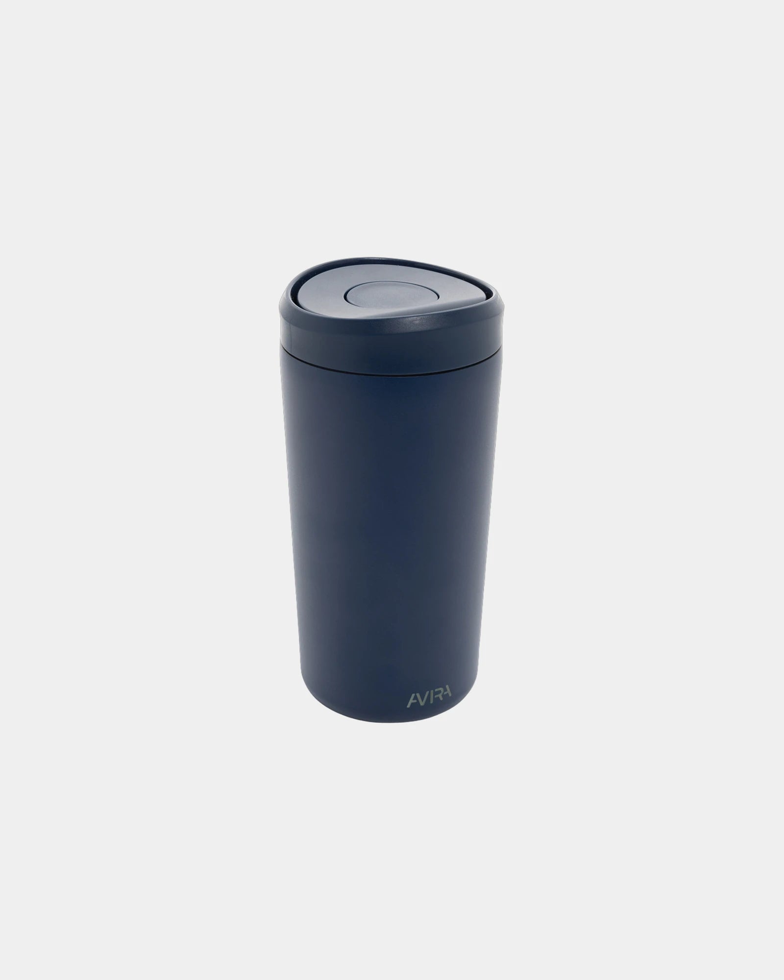 Mug acier recyclé 400ml Alix à personnaliser - Bleu Marine