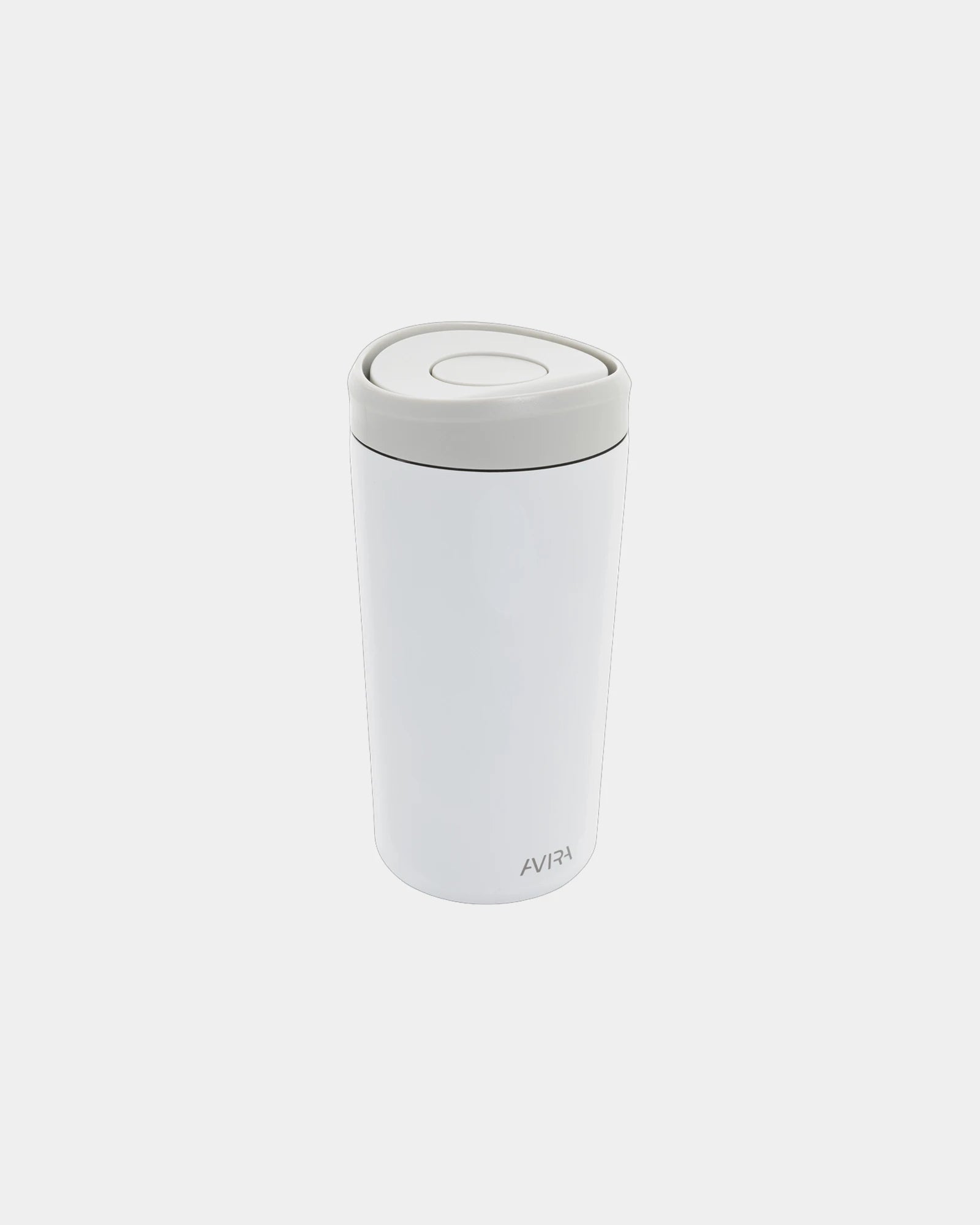 Mug acier recyclé 400ml Alix à personnaliser - Blanc